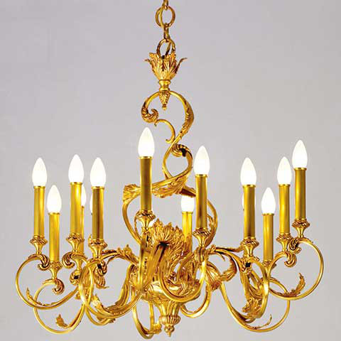 Бронза, Рококо